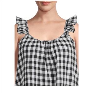 New with tags! Terra & Sky Ruffle Strap Blouse